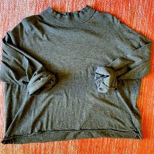 Aerie Mock Turtleneck Long Sleeved Shirt